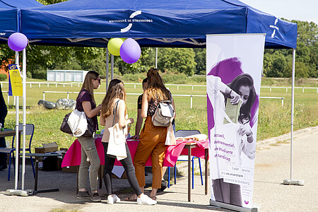 Un Village des services et solidaire : c'était une première et ça se passait sur le campus d'Illkirch, lundi 2 septembre.